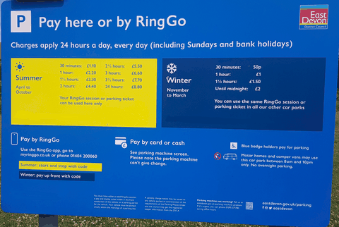 Budleigh Car Parks 28